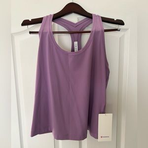 lululemon Cool Racerback Short Tank Top, Nulu - Wisteria Purple